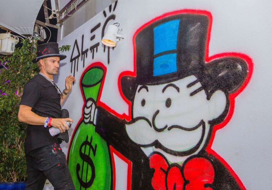 Alec Monopoly Paints History On Mambo Walls