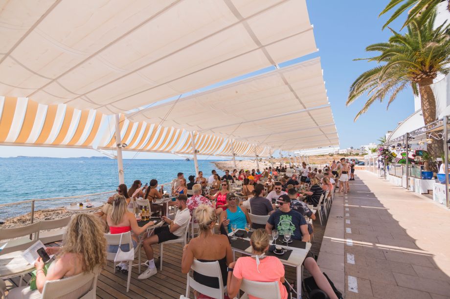 Daytime at Café Mambo Ibiza